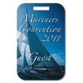 Laminated Event Badge - Medium Rectangle - Full Color